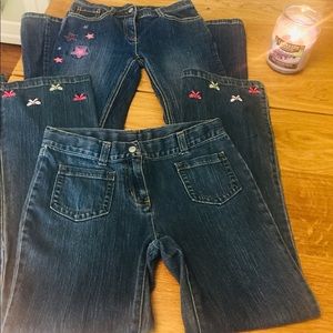 🦋🦋Gymboree  Lot jean size 12 girls